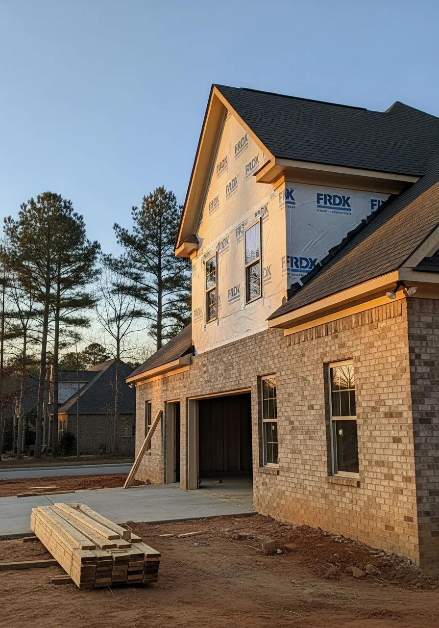 Completed Cartersville project demonstrating quality craftsmanship and attention to local standards.